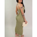 ✨ Vestido Midi Trançado nas Costas – Tricot Modal Premium | Coleção Verão 2026 ✨