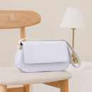 ✨ Bolsa Baguete Helena Feminina em Couro Ecológico ✨