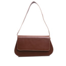 ✨ Bolsa Baguete Helena Feminina em Couro Ecológico ✨