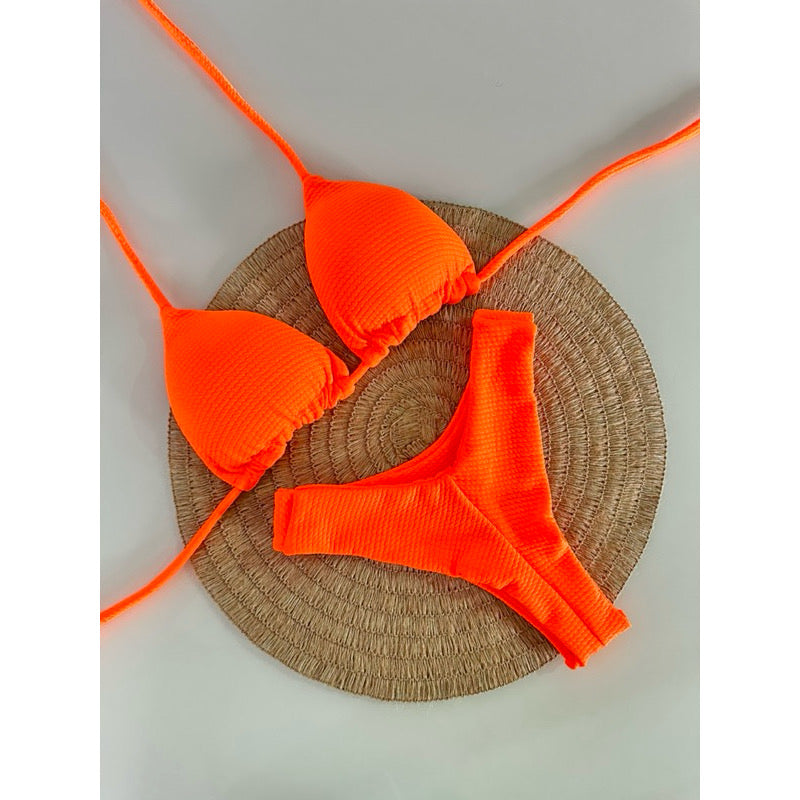 Biquíni Feminino Cortininha com Calcinha Fio Duplo 👙