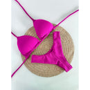 Biquíni Feminino Cortininha com Calcinha Fio Duplo 👙