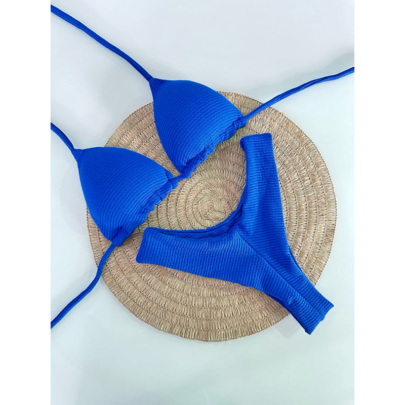 Biquíni Feminino Cortininha com Calcinha Fio Duplo 👙