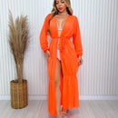 Saída de Praia Longa Kimono ✨