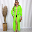 Saída de Praia Longa Kimono ✨