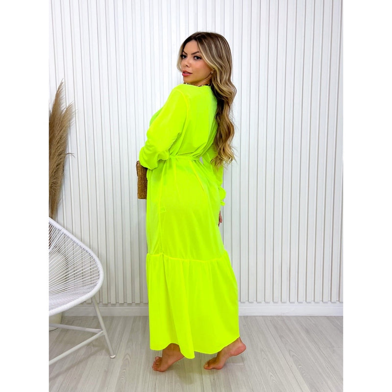 Saída de Praia Longa Kimono ✨