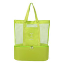 Bolsa de praia com compartimento térmico 🏖️