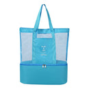 Bolsa de praia com compartimento térmico 🏖️