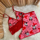 Pijama Feminino Estampado Personagens ✨