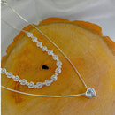 Conjunto Colar + Choker Feminino Banhadas