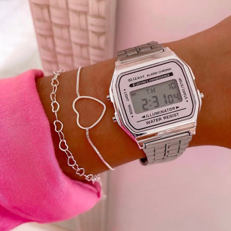 Relógio Digital Unissex ⌚️