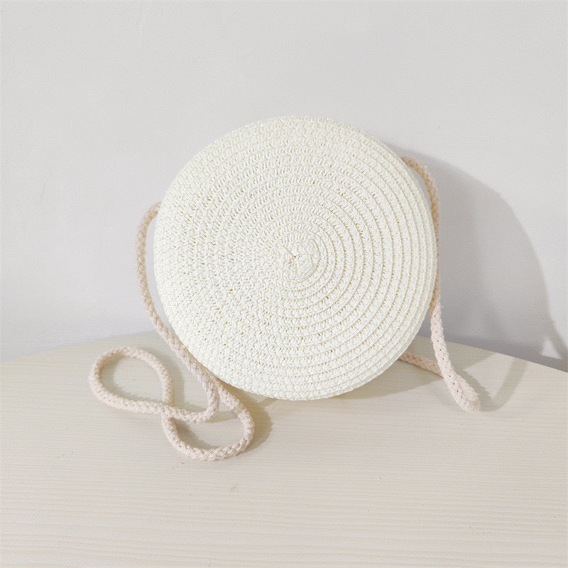👜 Bolsa de Palha Redonda – Estilo Natural e Atemporal! 🌿