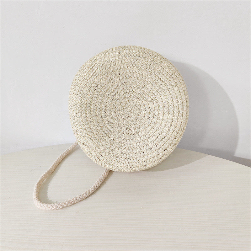 👜 Bolsa de Palha Redonda – Estilo Natural e Atemporal! 🌿