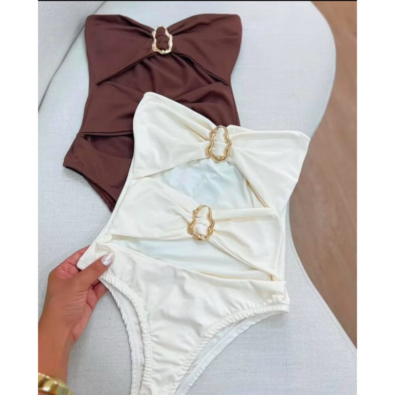 👙✨ Body / Maiô Feminino Tomara que Caia com Fivela Argola ✨👙