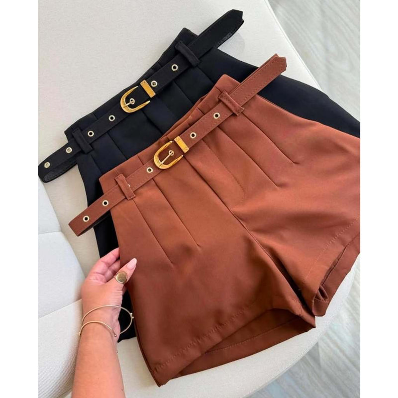 ✨ Short Alfaiataria com Cinto ✨