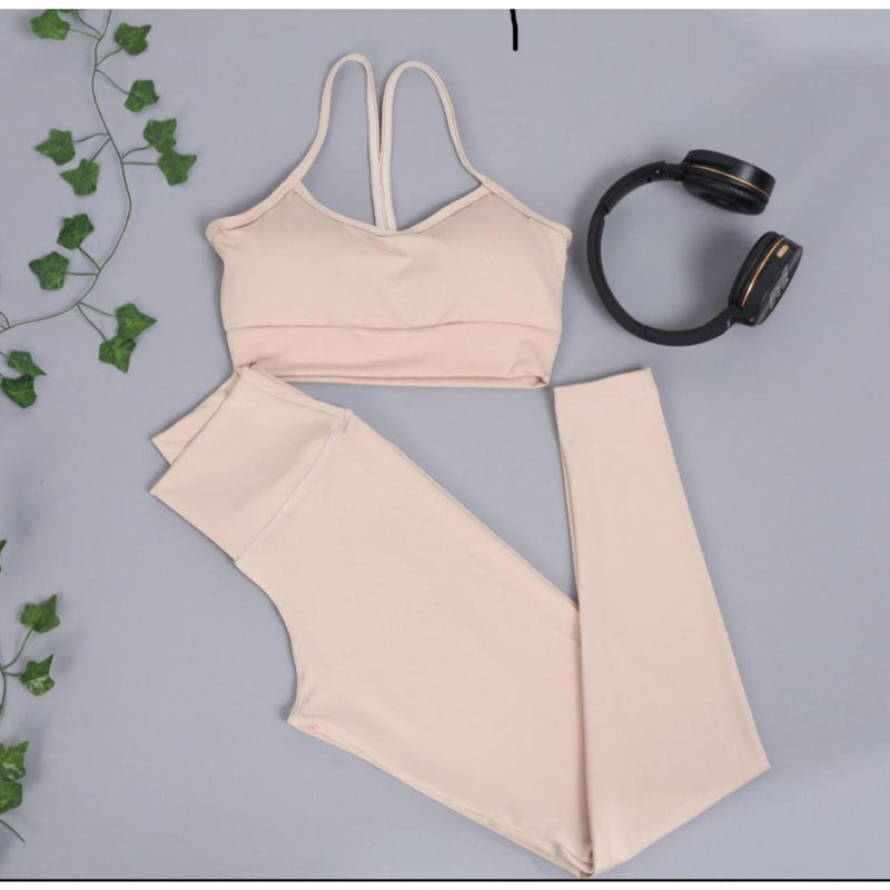 🔥 Conjunto Fitness Top + Legging Nadadora 🔥