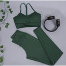 🔥 Conjunto Fitness Top + Legging Nadadora 🔥