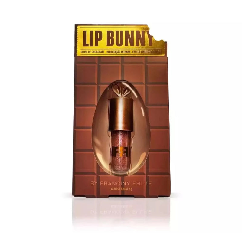 🌰 Gloss Lip Bunny by Franciny Ehlke – Edição Chocolate