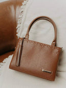 Bolsa Feminina Média Transversal Tiracolo Fechamento Ziper