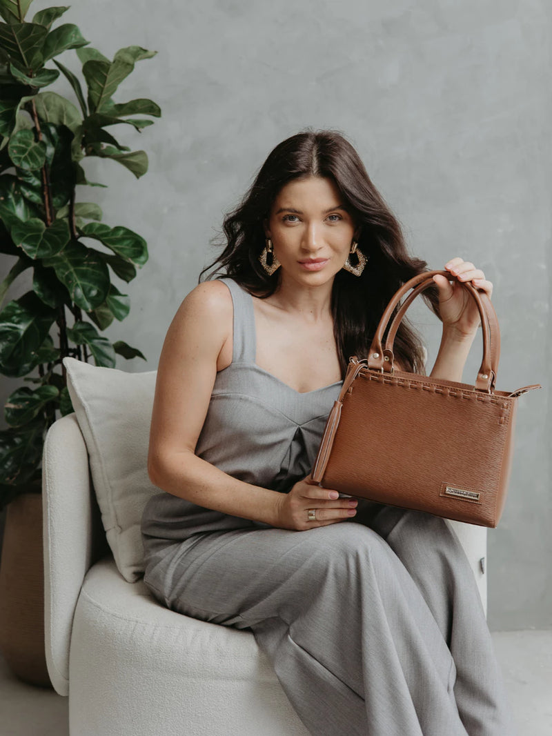 Bolsa Feminina Média Transversal Tiracolo Fechamento Ziper