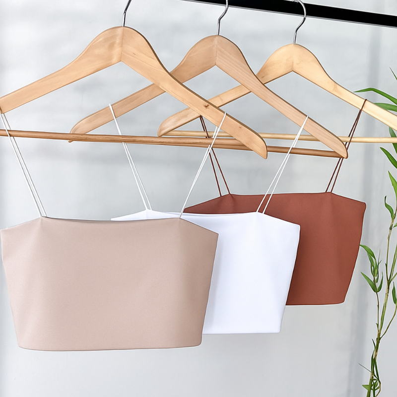 ✨ Kit com 3 Croppeds Femininos ✨